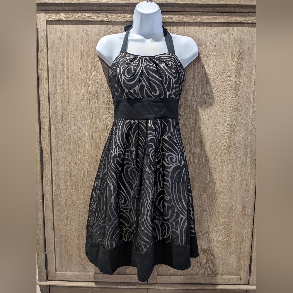 White House Black Market halter dress - size 0
